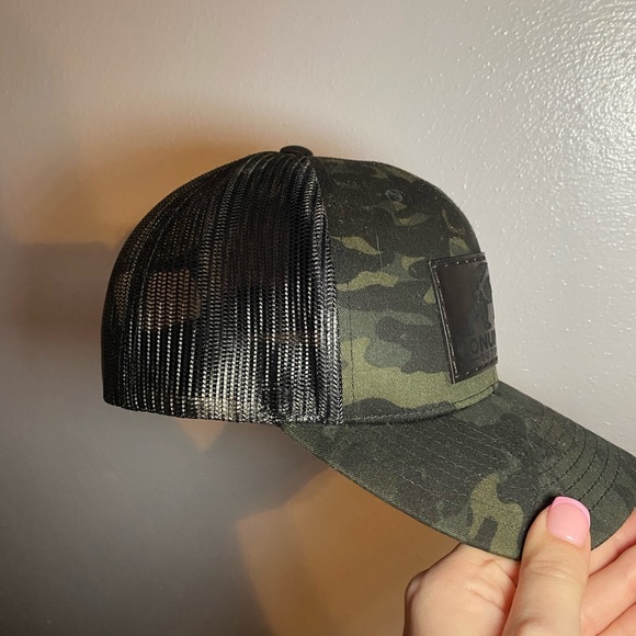 Black camo hat. - Picture 2 of 2